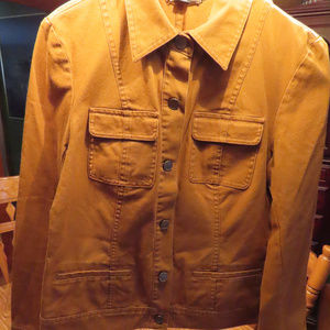 Ellen Tracy Company Brown Denim Jacket